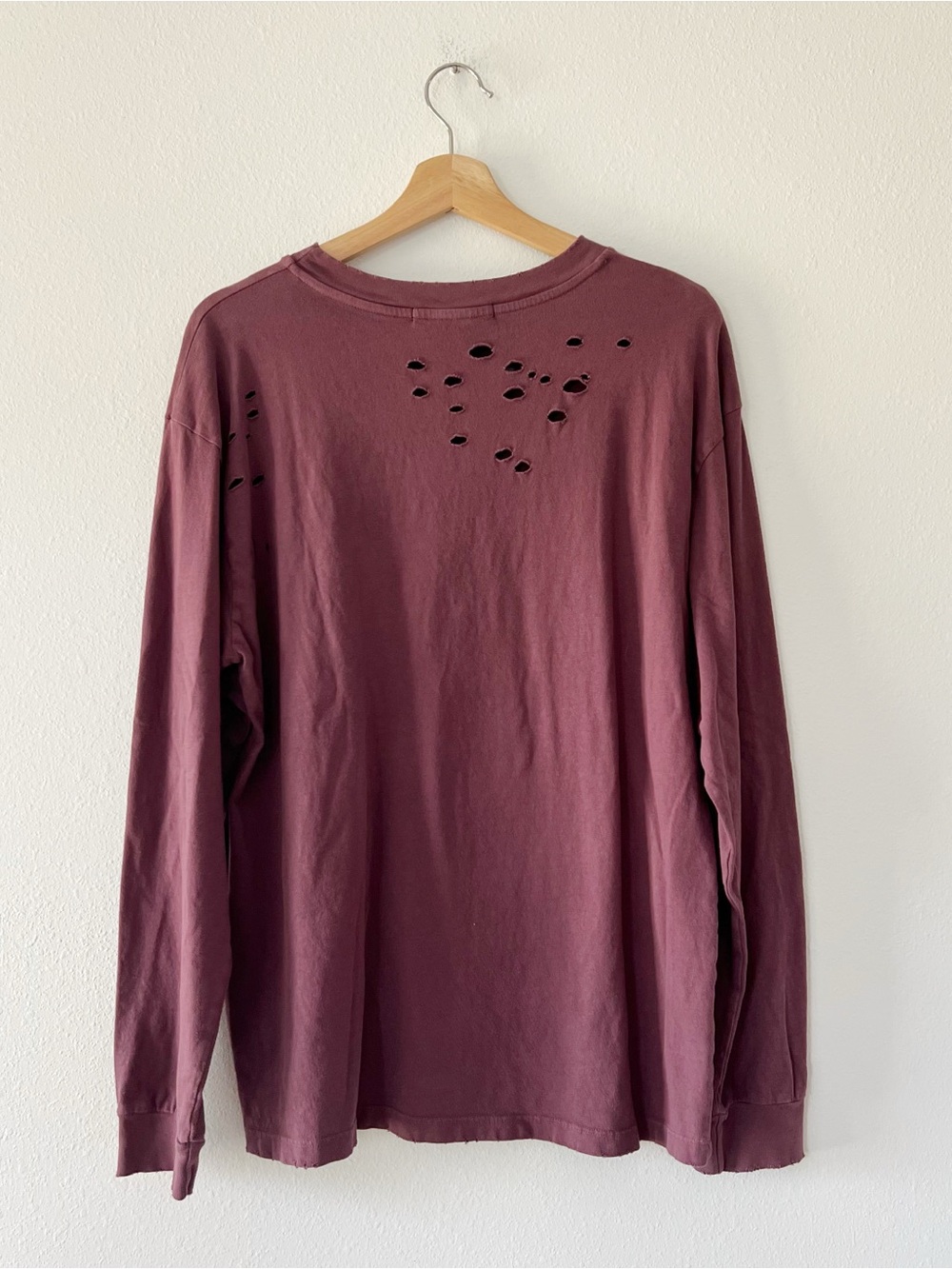 DAYDREAMER | Johnny Cash Ring of Fire Distressed Long Sleeve Tee Huckleberry | M - Picture 3 of 5